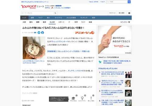 手の中でころん～♪　ふわふわ手触りぬいぐるみ『ころもっふる』がヴィレッジヴァンガードオンラインにて取扱い開始！　大人気の動物たちが大集合♪  